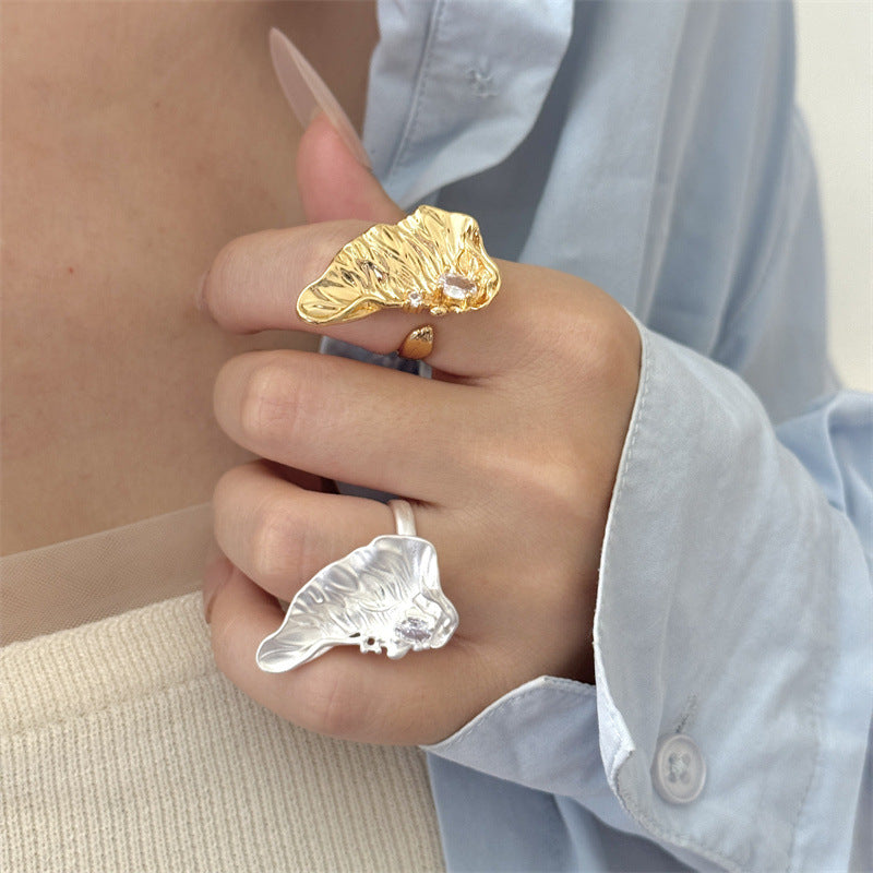 Offener Ring – Geometrisch & Chic