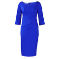 Elegantes Midi-Kleid mit 3/4-Ärmeln – Bild 8 | LuxeStyle