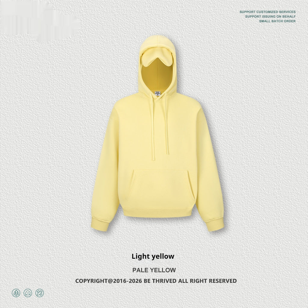 Streetwear Hoodie mit Herz-Augenmaske