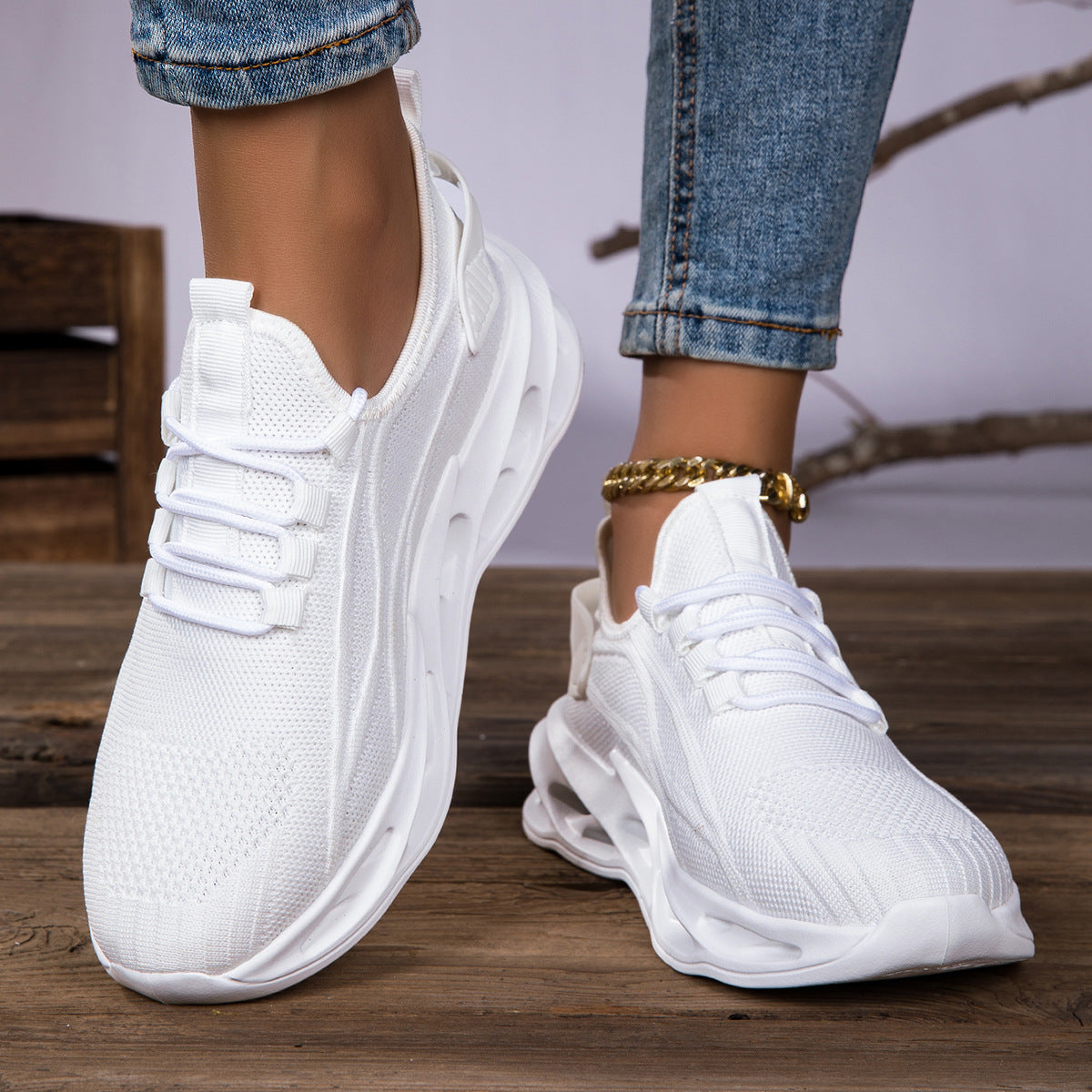 Unisex Mesh Freizeitschuhe mit weicher Sohle – Bild 2 | LuxeStyle