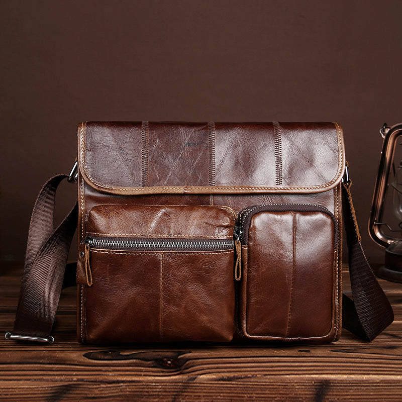 Lederhandtasche Retro Bangalor mit Ölgelee – Bild 5 | LuxeStyle