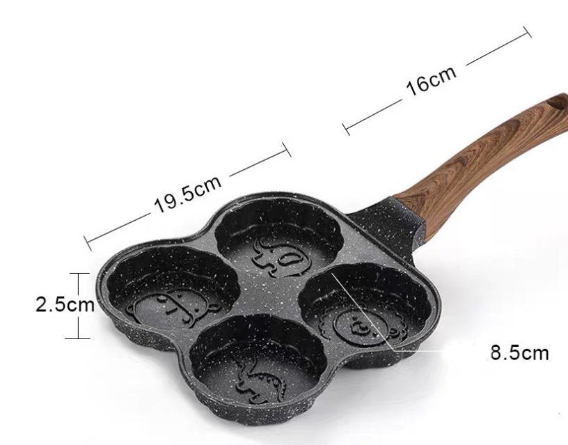 Antihaft-Pfanne für 4 Spiegeleier/Pancakes – Bild 3 | LuxeStyle