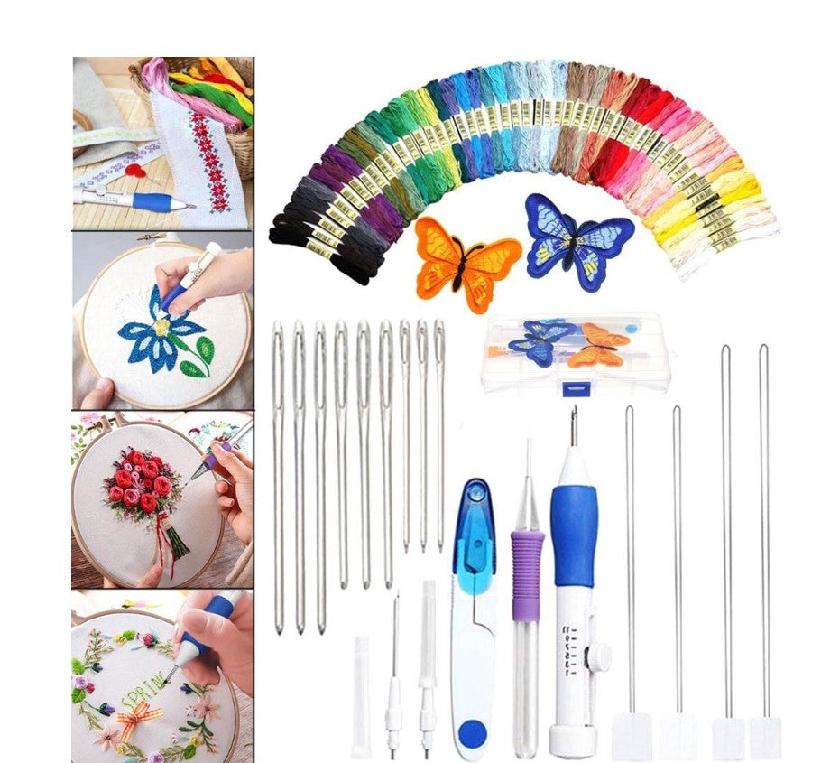 DIY Stickset mit 50 Garnfarben – Bild 5 | LuxeStyle