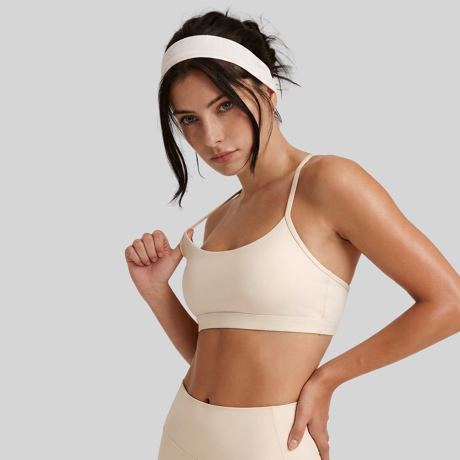 Yoga-Sport-BH mit dünnen Trägern