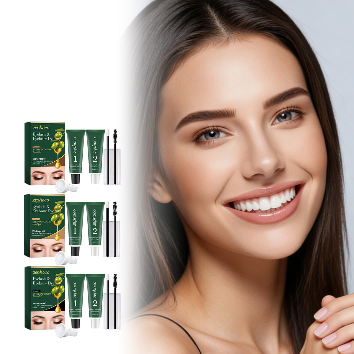Natural Coloring Set für Augenbrauen & Wimpern | LuxeStyle