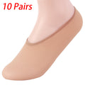 10 Paar unsichtbare Socken für Damen