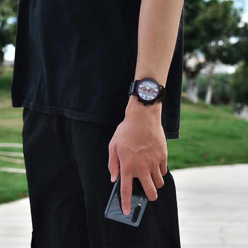 Holz-Armbanduhr Unisex