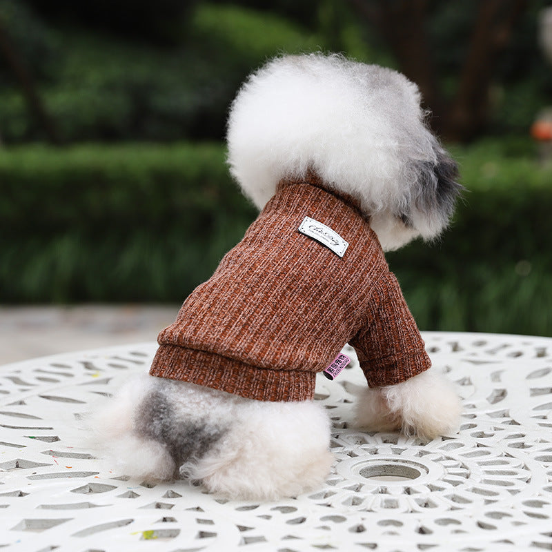 Dicker Herbst-Winter-Pullover für Hunde – Bild 6 | LuxeStyle
