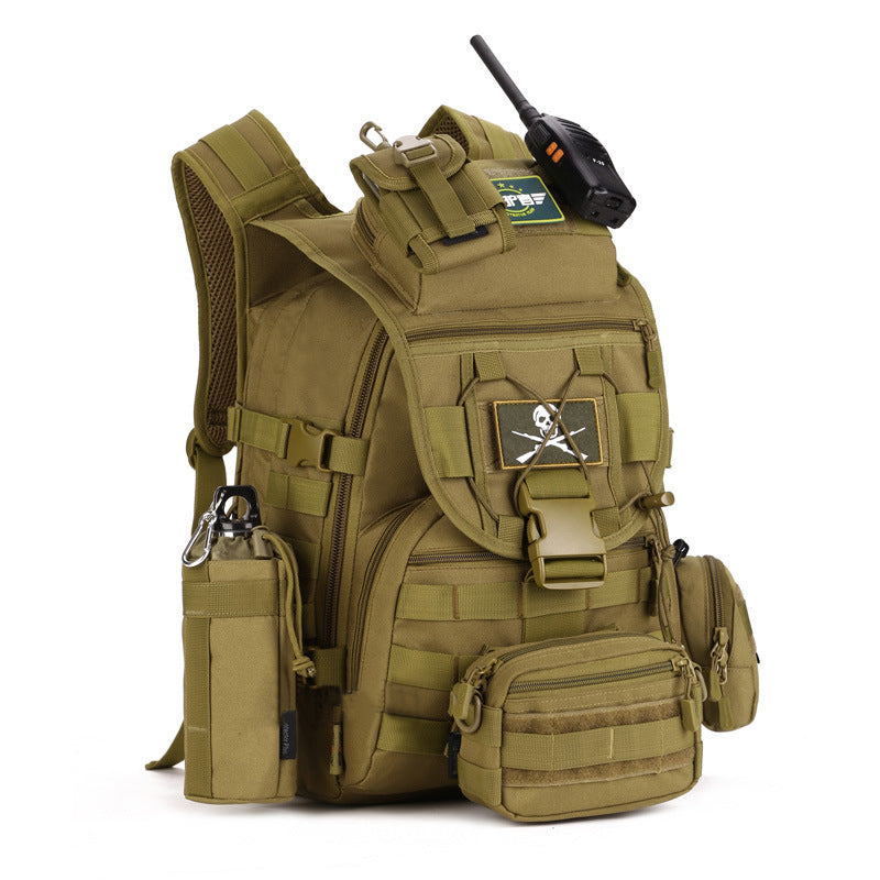 Outdoor-Rucksack 36-55 L, Camouflage – Bild 4 | LuxeStyle