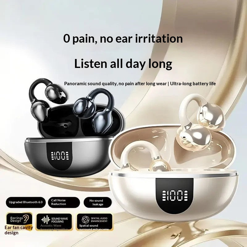 Ear-Clip Bluetooth Kopfhörer mit Geräuschunterdrückung