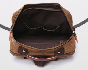 Retro-Rucksack aus Canvas – Bild 8 | LuxeStyle