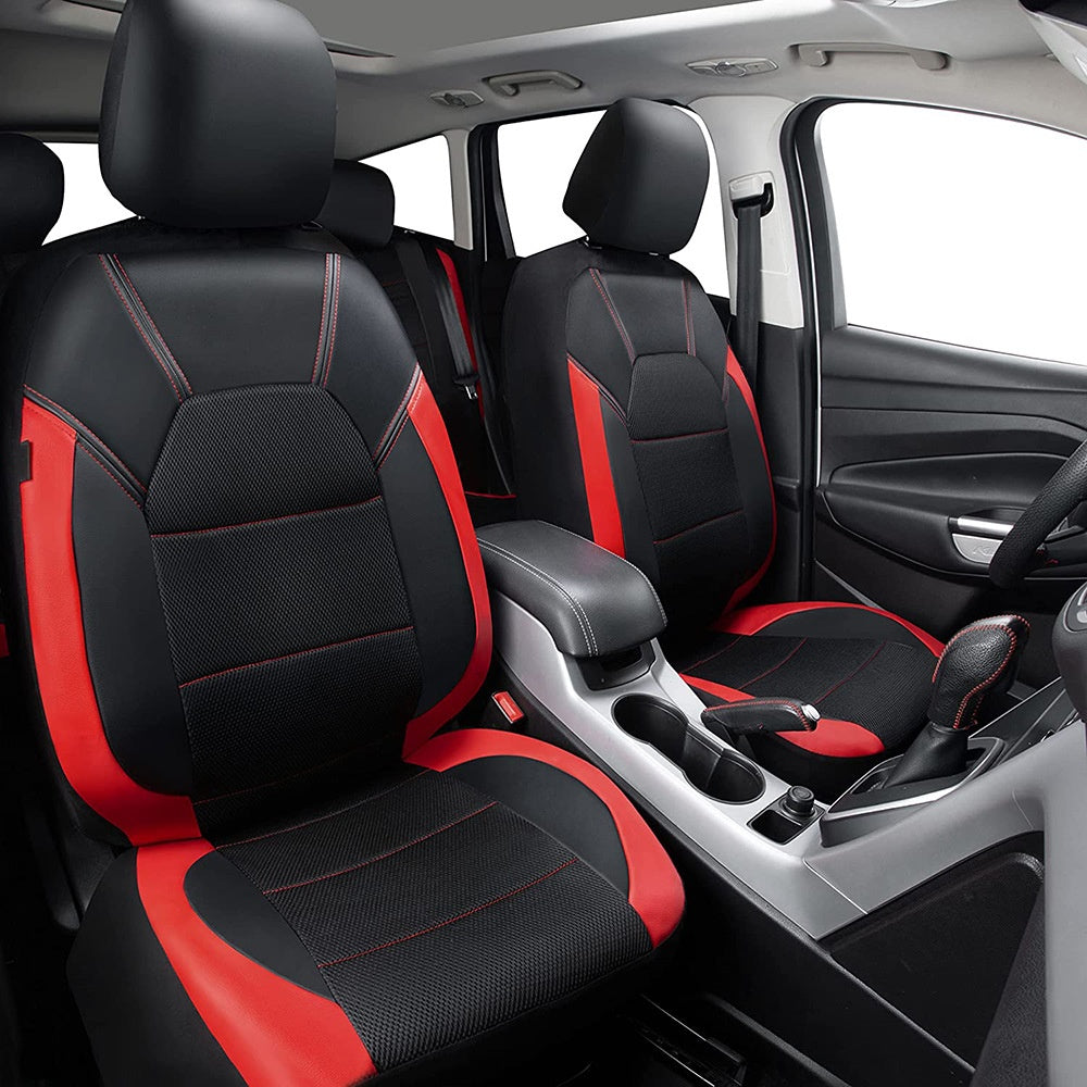 Auto-Sitzbezug-Set aus PU-Leder – Bild 7 | LuxeStyle