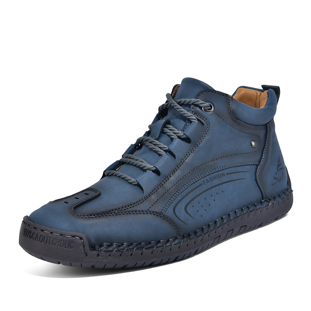 Herren-Stiefel mit Handstich-Sohle