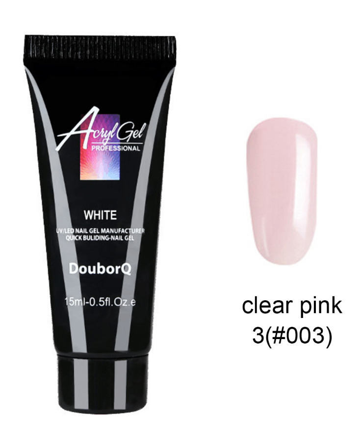 Polygel-Set mit 3 Farben und Dual Tips