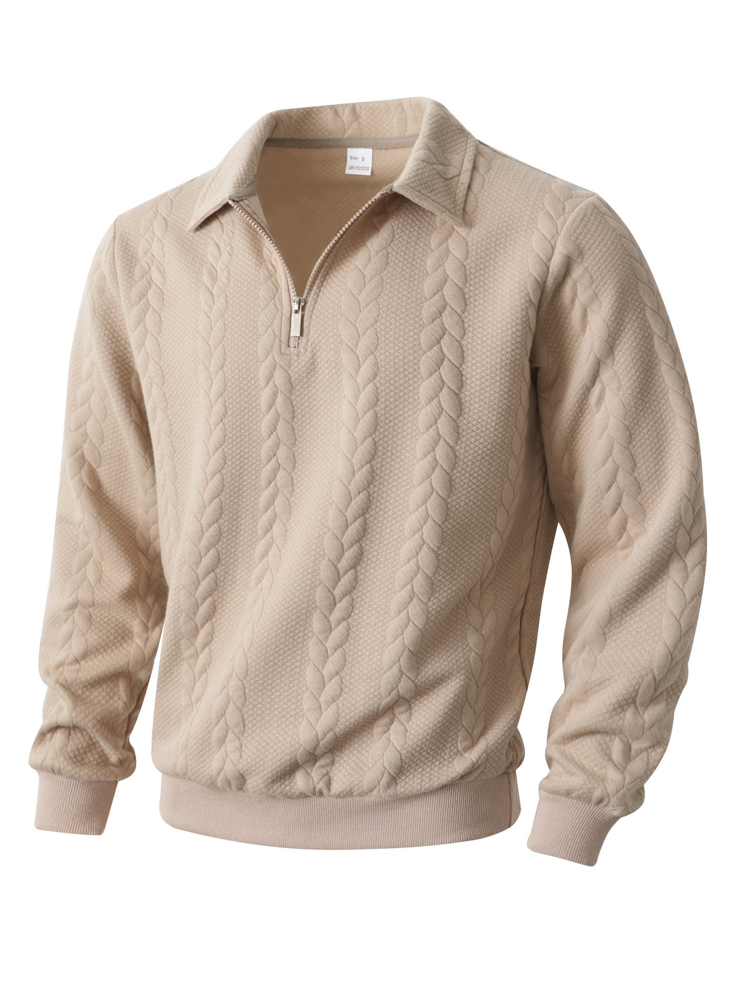 Herren Sport Hoodie mit Half-Zip