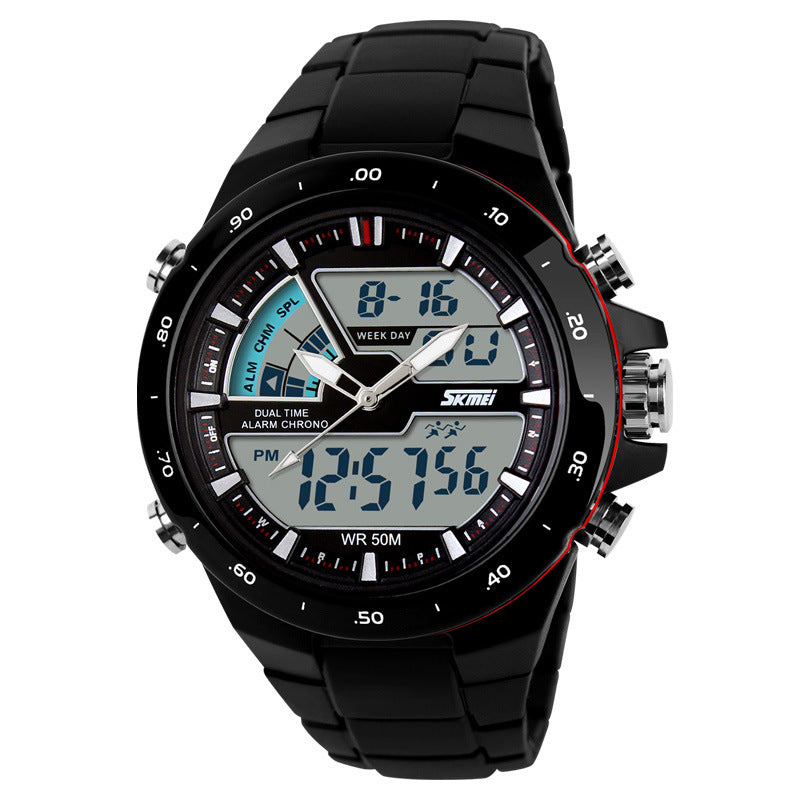 Elektronische Uhr mit Dual-Display – Bild 2 | LuxeStyle