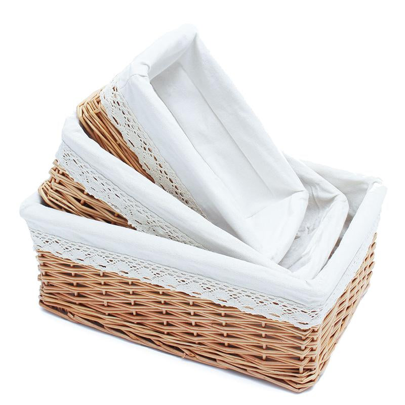 Korb Weide Aufbewahrungsbox – Bild 3 | LuxeStyle