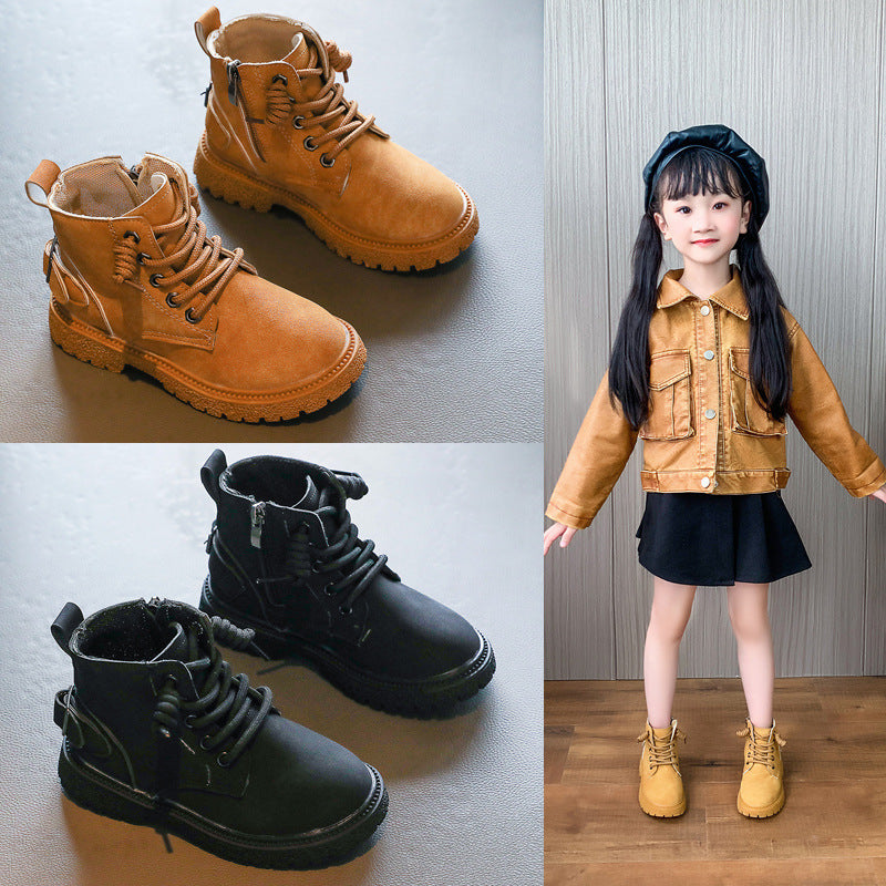 Unisex Kinder Worker-Boots – Bild 4 | LuxeStyle