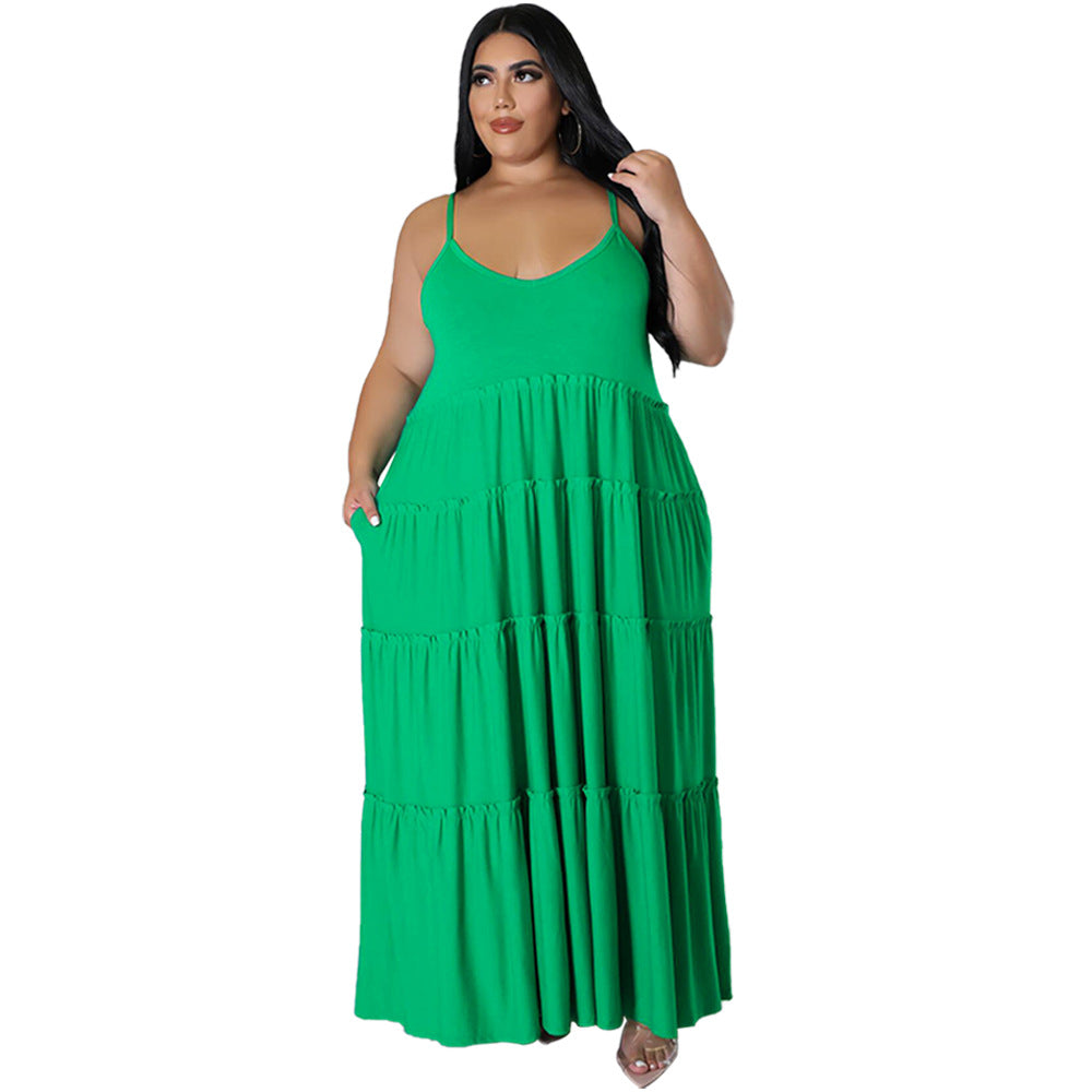 Elegantes trägerloses Maxikleid – Bild 5 | LuxeStyle