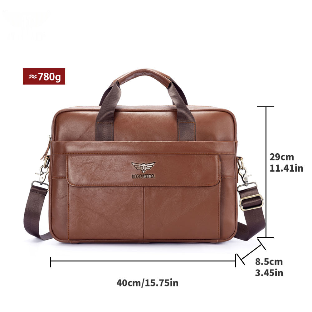 Vera Vollnarbigleder Crossbody Tasche – Bild 7 | LuxeStyle