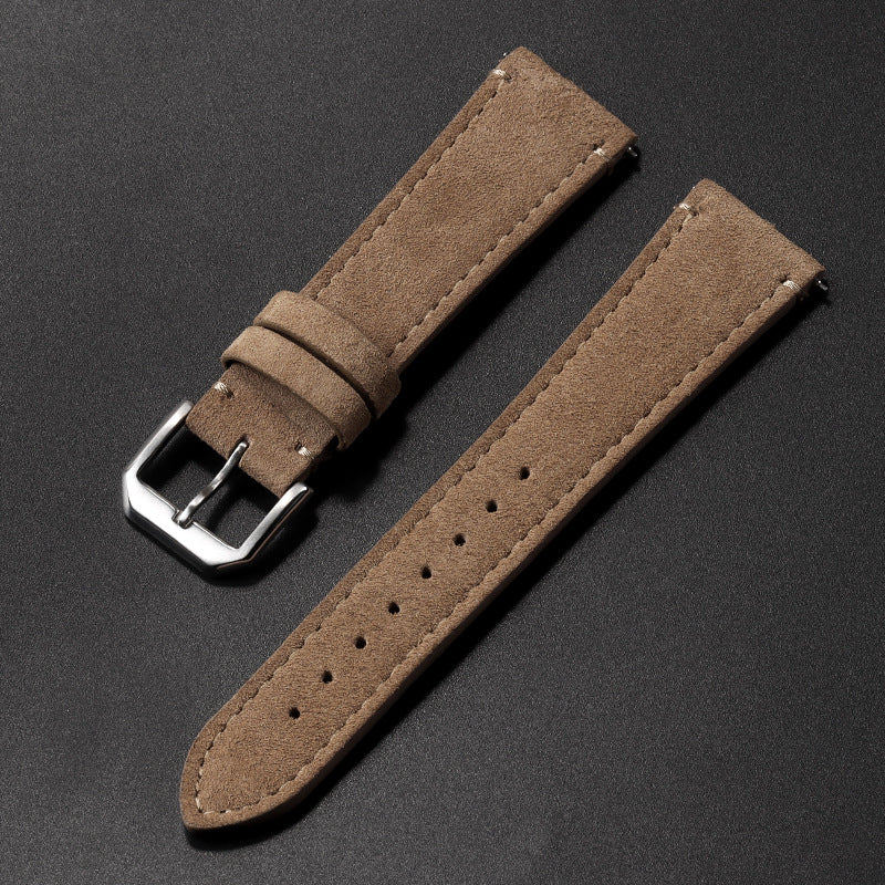 Wildleder-Uhrenarmband mit Schnellverschluss – Bild 9 | LuxeStyle