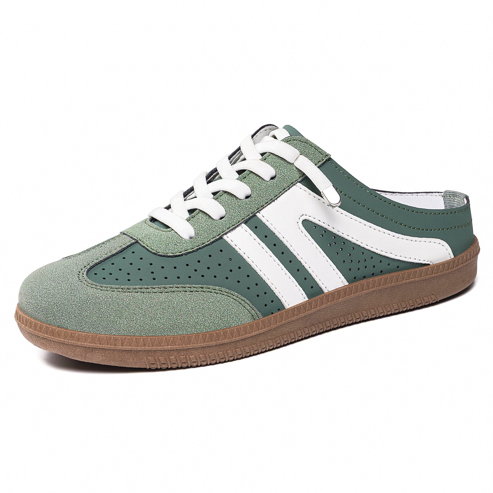 Bequeme Slip-on Halbslipper-Sneaker