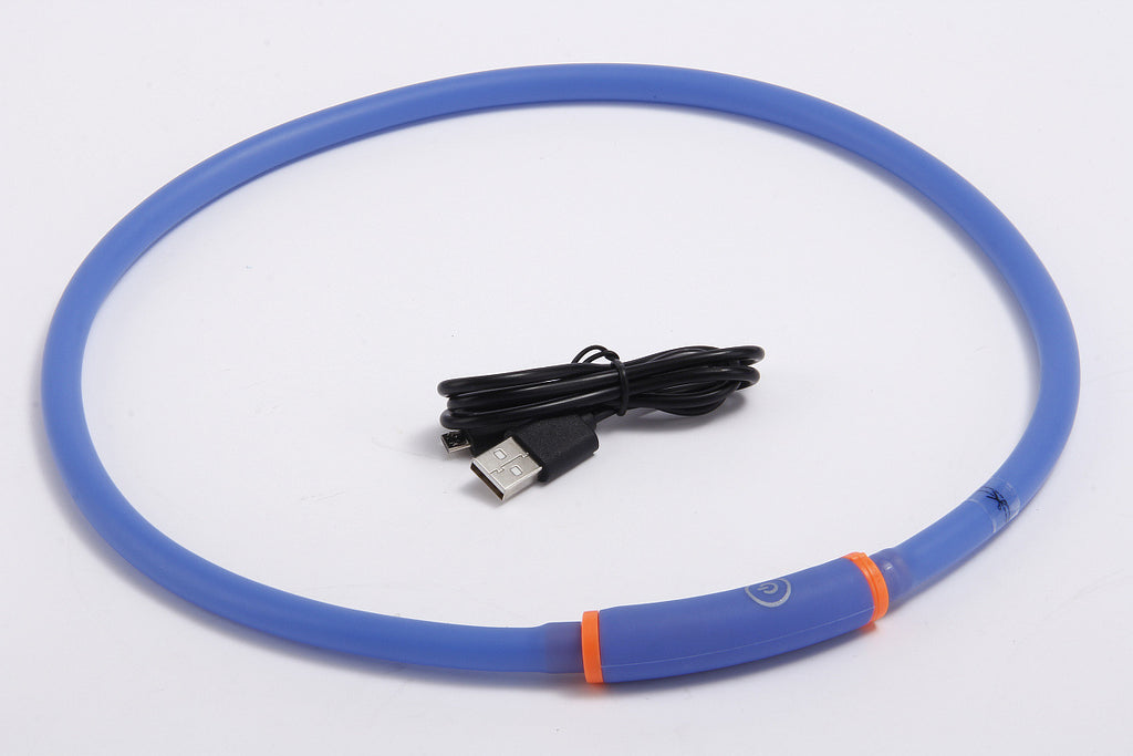 Wasserdichtes LED-Hundehalsband, rund – Bild 2 | LuxeStyle