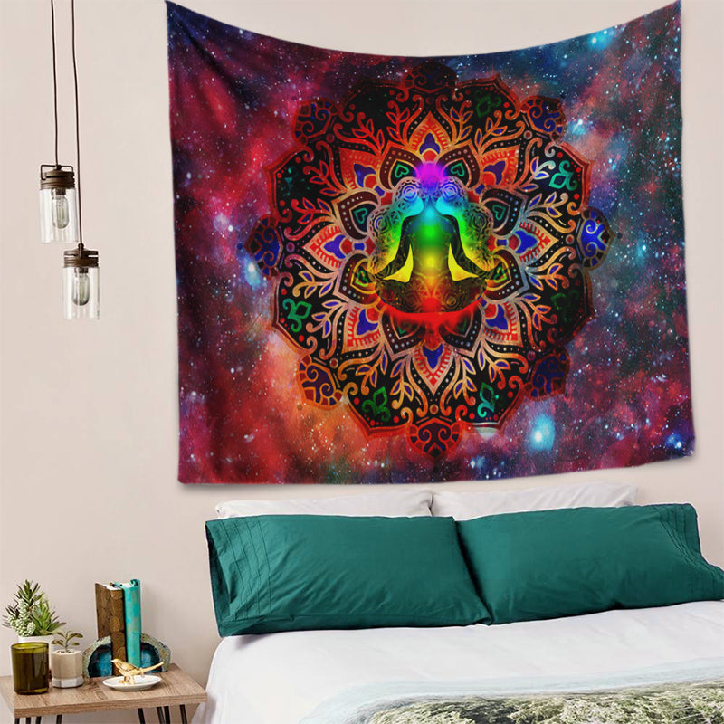 Nordisches Mandala Wandtuch – Bild 4 | LuxeStyle