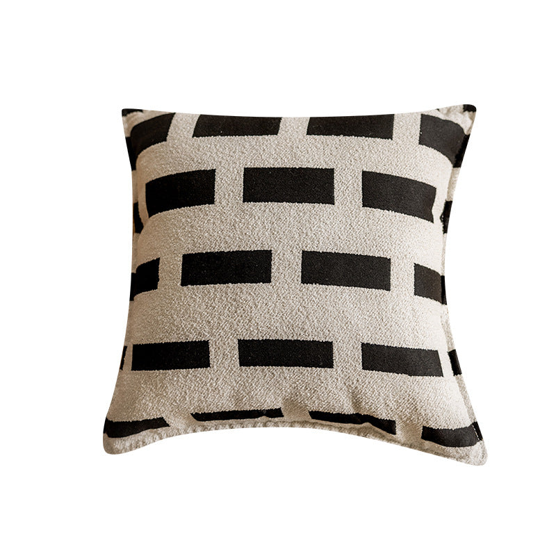LuxeStyle Minimalistischer Jacquard Kissenbezug, nordischer Stil – Bild 9 – LuxeStyle Schweiz