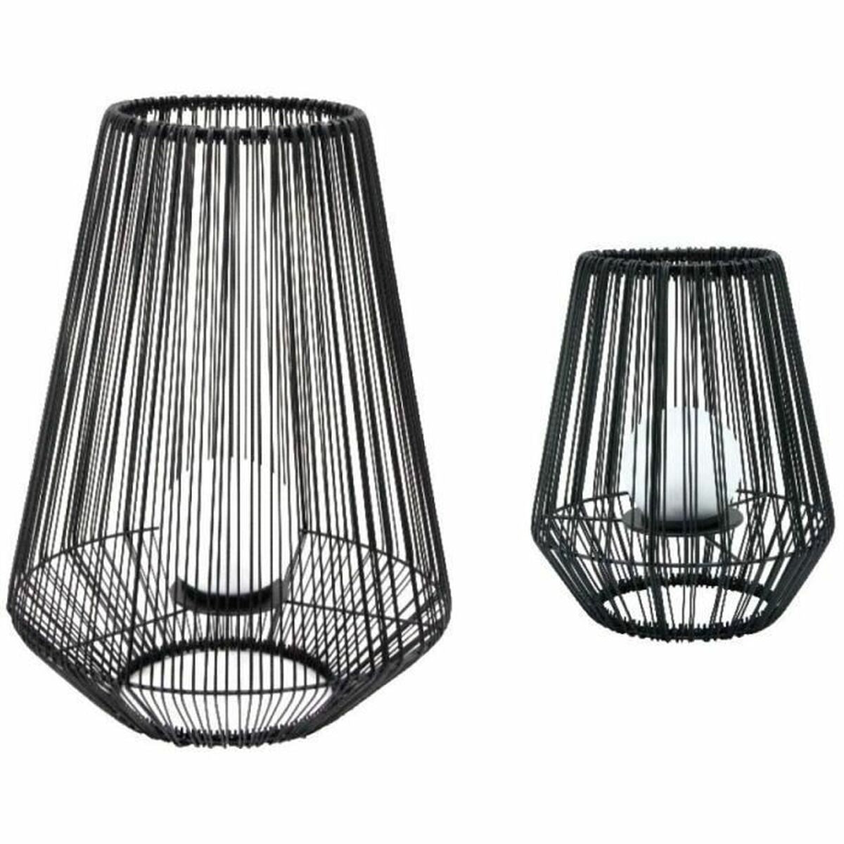 Solarlampe Galix Weiss Metall