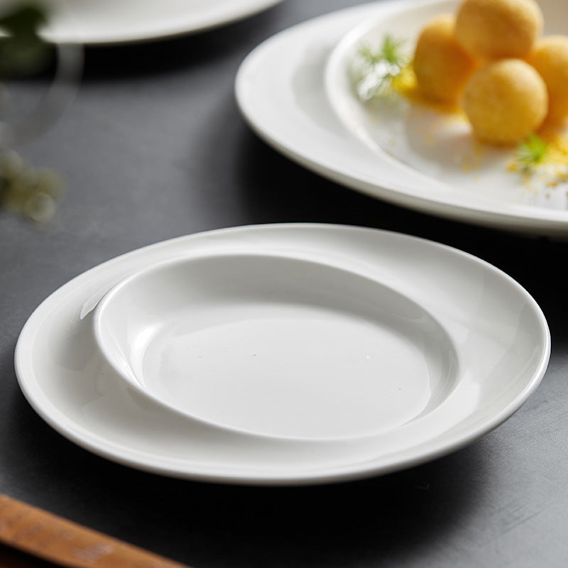 Runde Servierplatte aus Canvas – Bild 5 | LuxeStyle