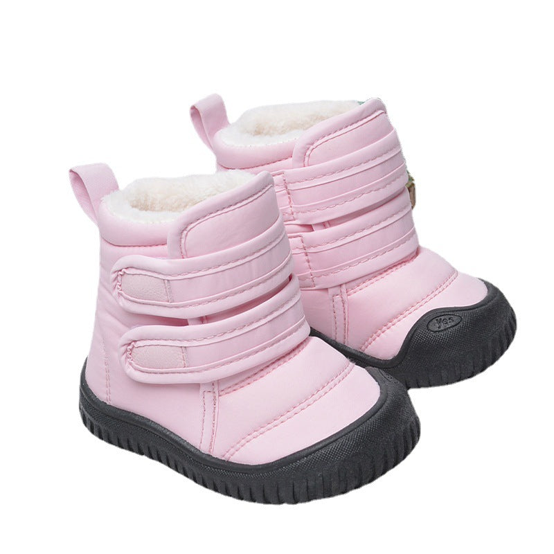 Winter-Laufschuhe mit Klettverschluss