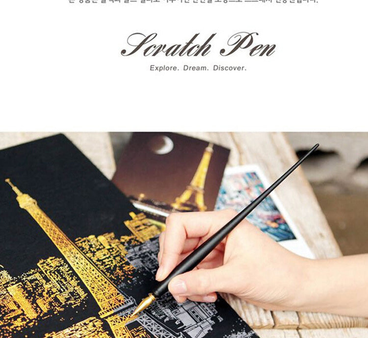 Rubbelbuch mit Stift – Bild 2 | LuxeStyle