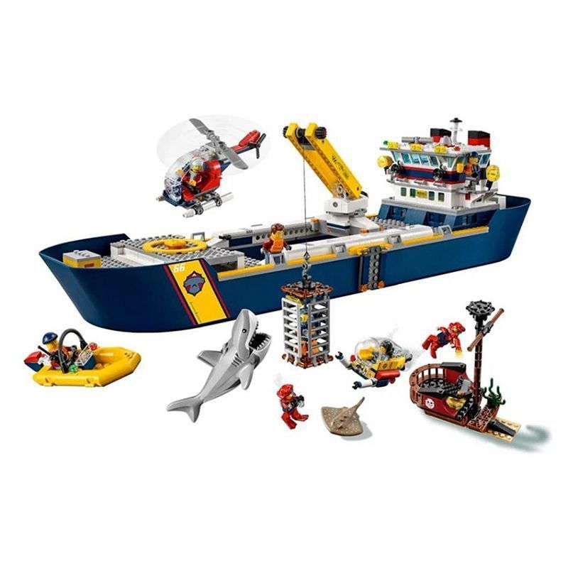 Ozean Abenteuer Bausteine Riesenschiff – Bild 4 | LuxeStyle