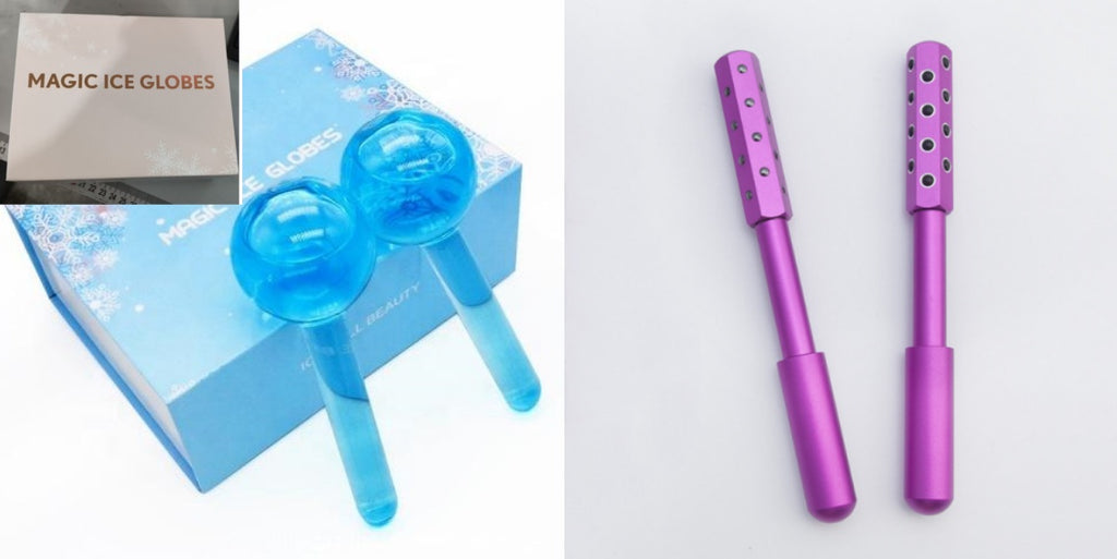 Gesichtsmassage-Roller "Ice Hockey" – Bild 2 | LuxeStyle