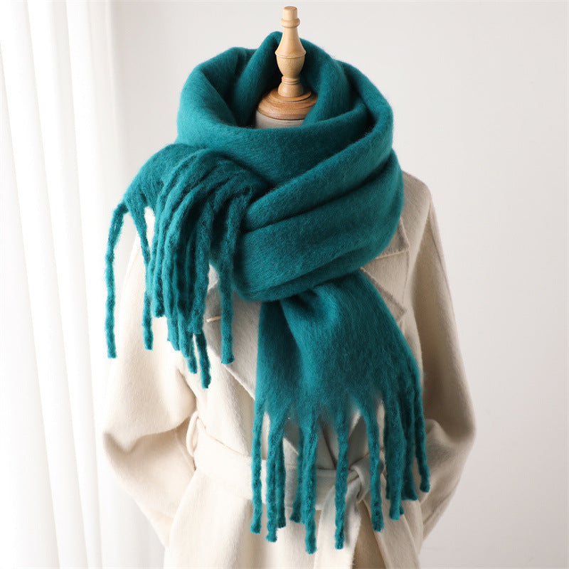 Winterthermal-Schal mit langen Pompons – Bild 20 | LuxeStyle