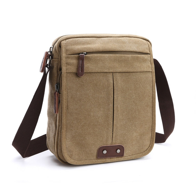 Koreaner-Stil Canvas Crossbody Tasche für Outdoor