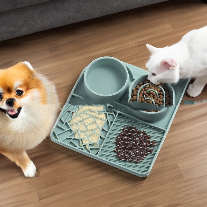 Langsam-Futtermatte für Haustiere