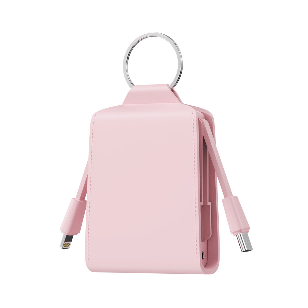 Mini Powerbank mit Dual-Kabel