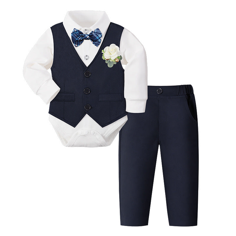 Baby Anzug Set mit Fliege – Bild 7 | LuxeStyle