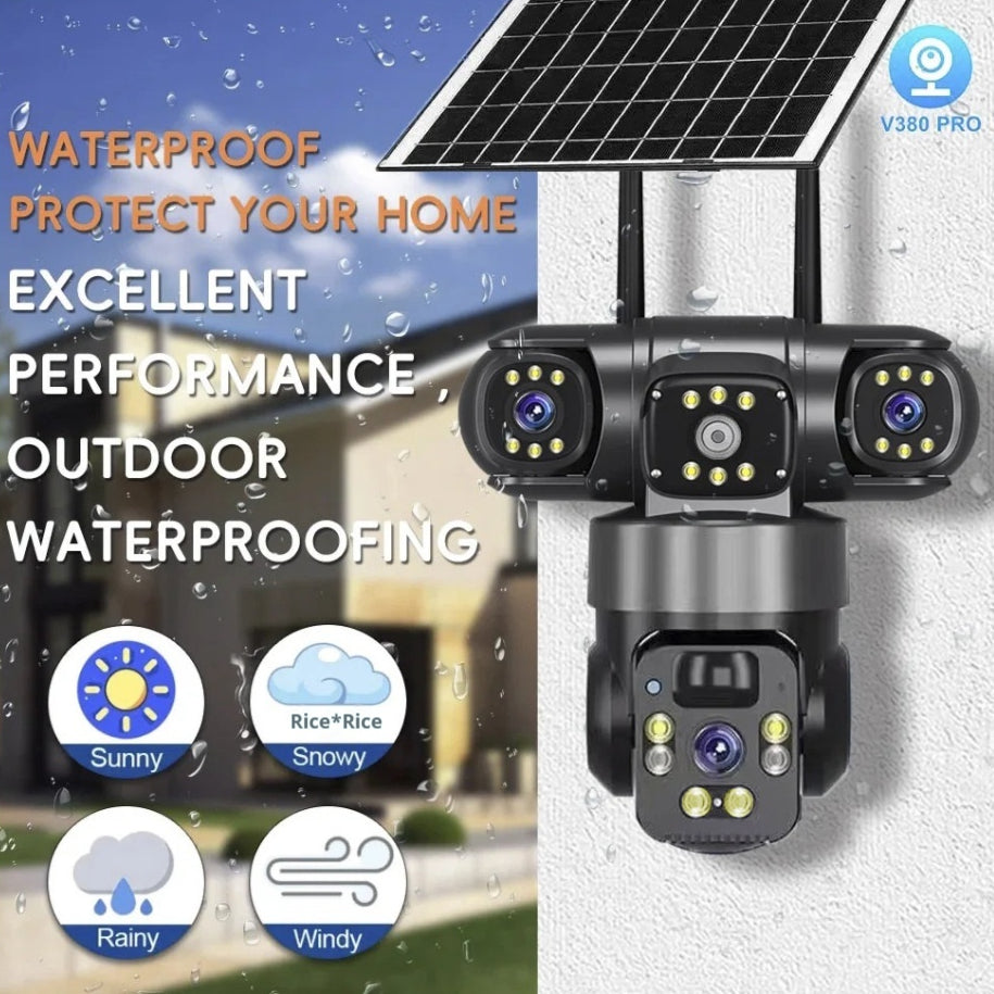 Solar-Überwachungskamera V360Pro Outdoor Nachtsicht