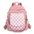 Leichter Nylon-Rucksack mit Kontrastfarben | LuxeStyle