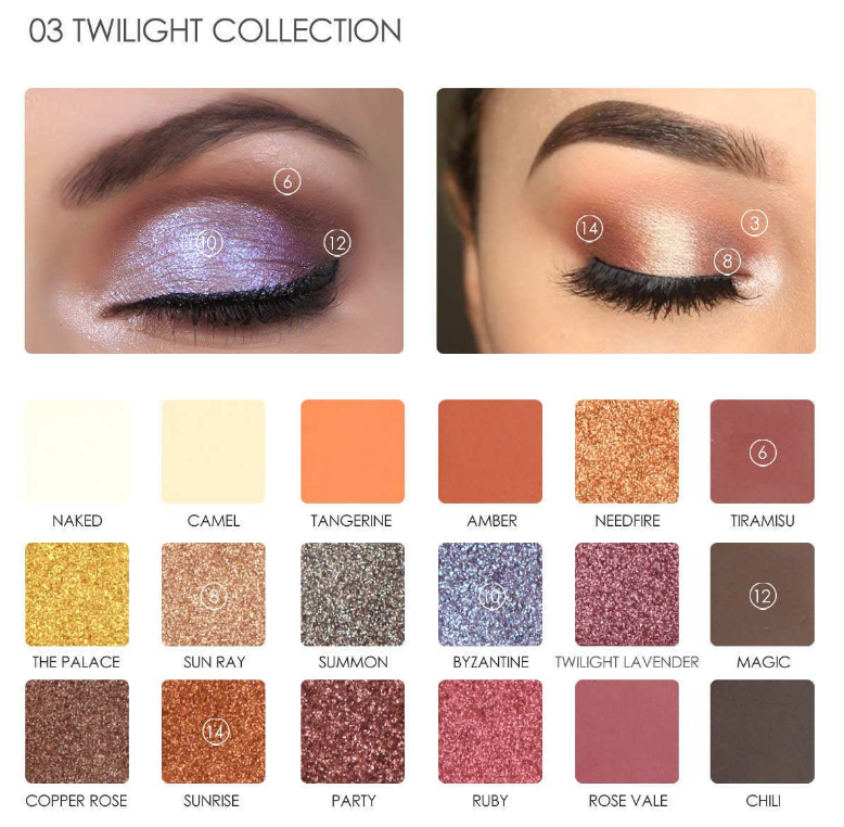 Lidschatten-Palette mit 18 Farben – Bild 16 | LuxeStyle