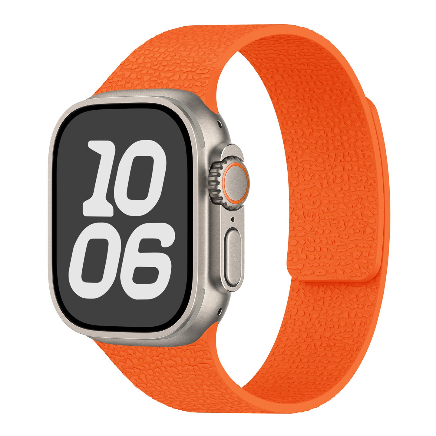 IwatchS10 Silikonarmband mit Litschi-Muster