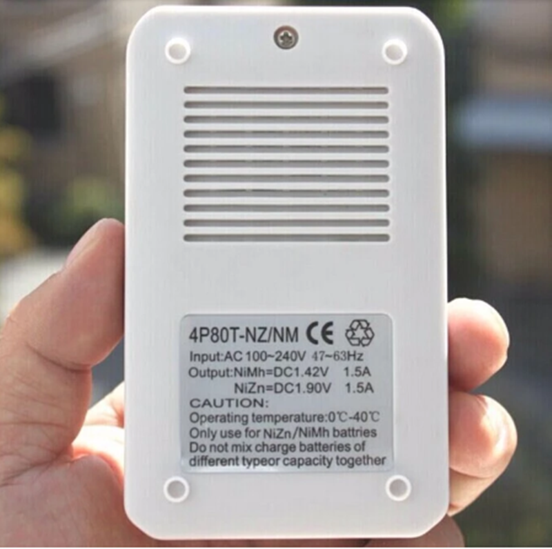 NiZn Akku-Ladegerät 1.6V (4 Batterien) – Bild 4 | LuxeStyle