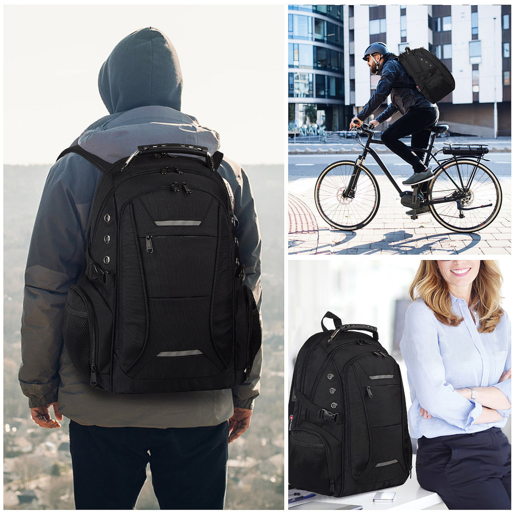 Business-Rucksack 36-55L mit mehreren Fächern – Bild 3 | LuxeStyle