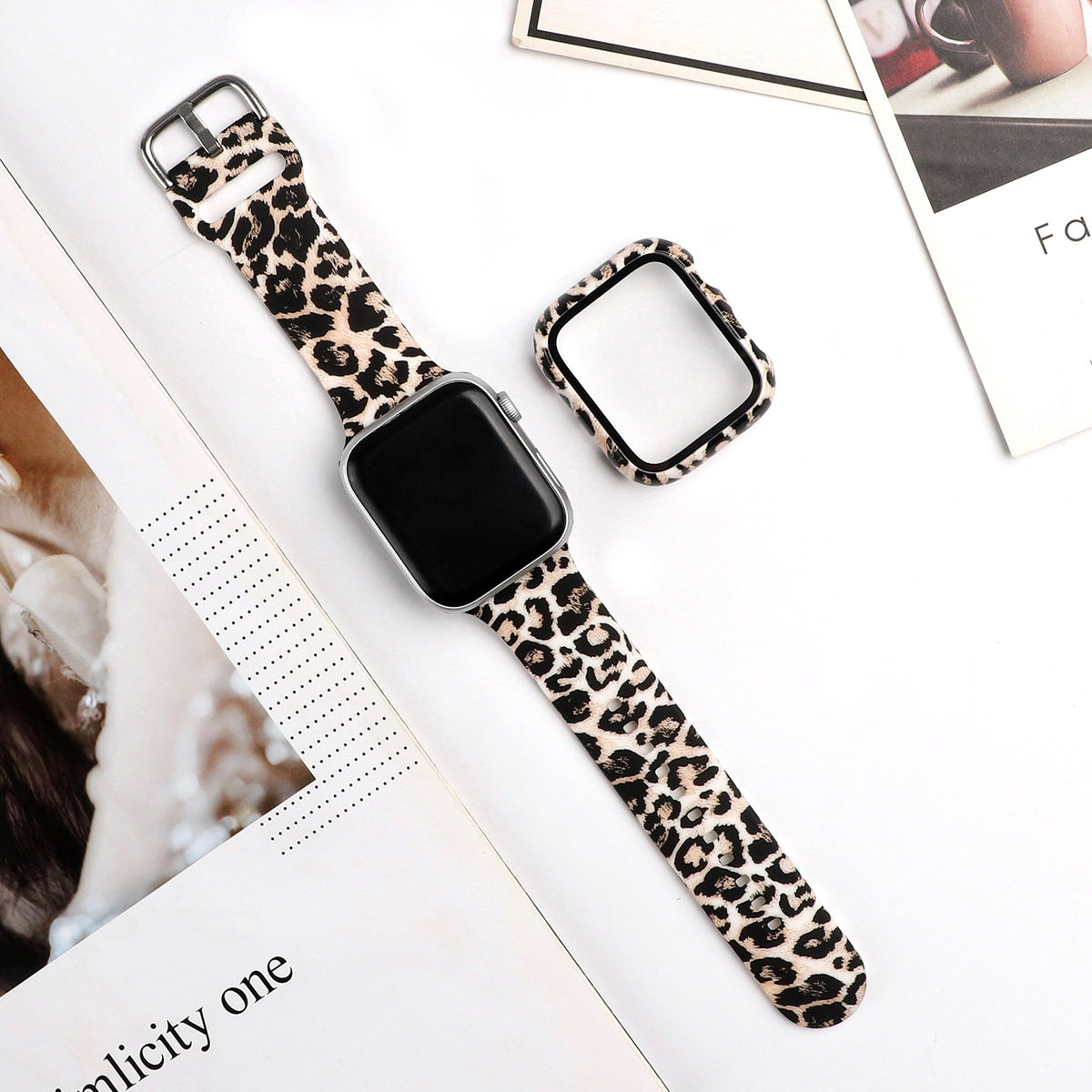 Silikon-Armband für Apple Watch mit Print – Bild 10 | LuxeStyle