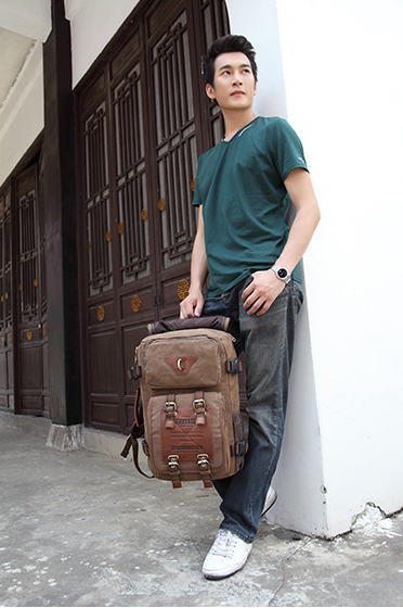 Berk – Grosser Canvas-Reiserucksack – Bild 6 | LuxeStyle