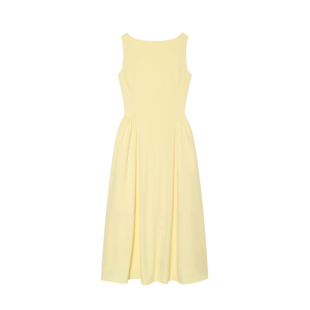 Ärmelloses A-Linien Maxikleid für Damen