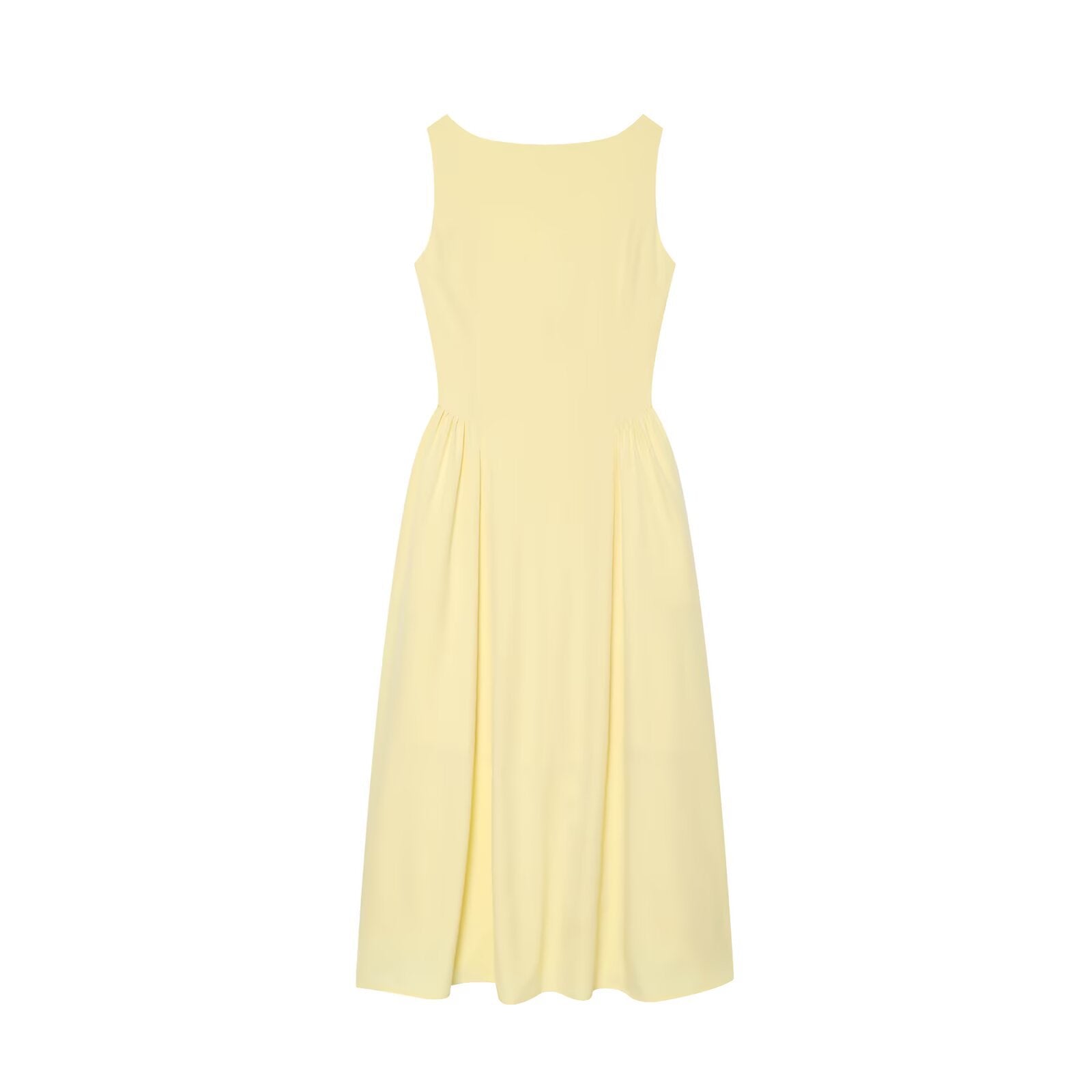 Ärmelloses A-Linien Maxikleid für Damen